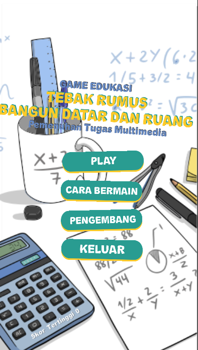 Game Edukasi Matematika Tebak Rumus Bangun - Free Addicting Game